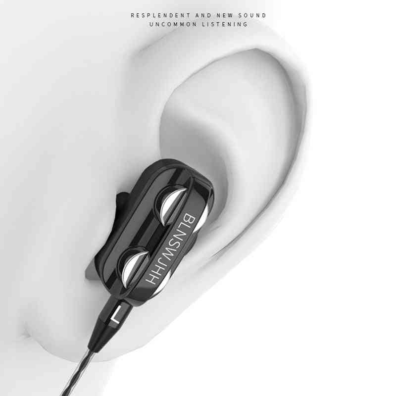 Słuchawki douszne 3,5 mm Przewodowy zestaw słuchawkowy dla graczy - styl czarny