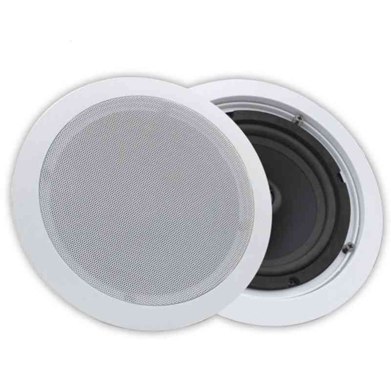Home Music System Two-way Ceiling Speaker - Coaxial Input Loudspeaker For Bathroom