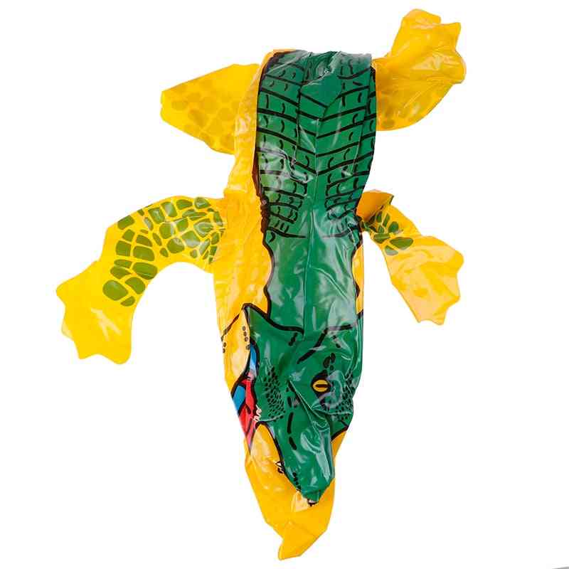 Inflatable Crocodile Blow Up Water - Crocodile Toy Alligator Balloon For Summer Beach Swimming Pool