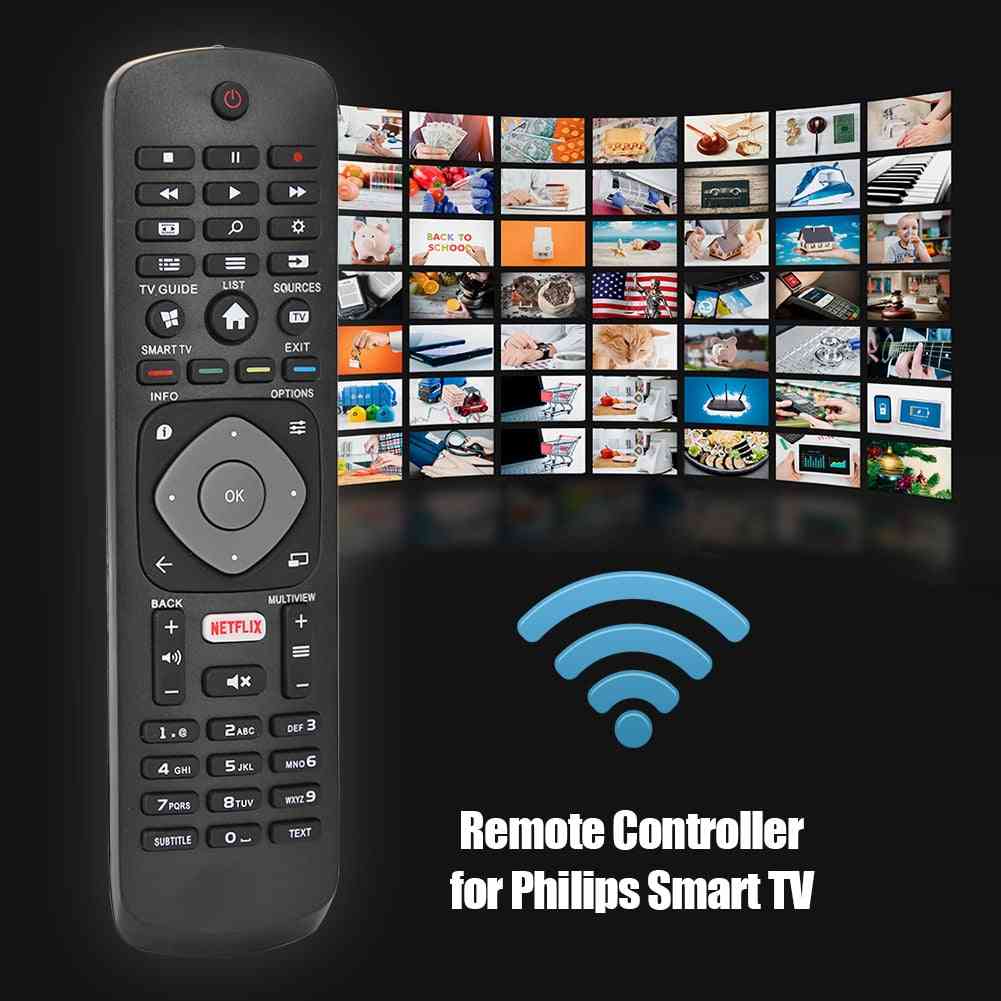 Vervanging afstandsbediening accessoires voor philips tv met netflix hof16h303gpd24, 398gr08b -