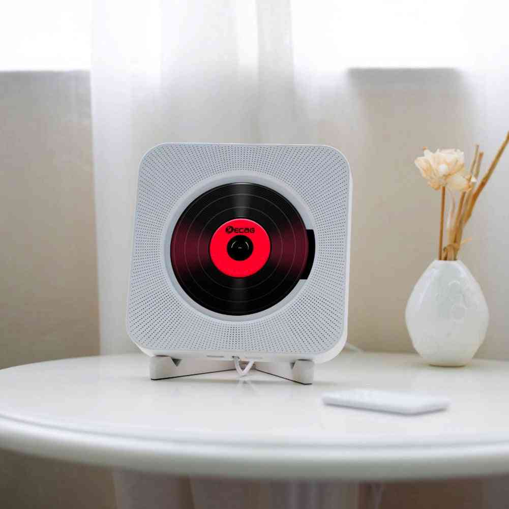 Amazing Rc Portable Bluetooth Cd Player -and  Wall Mountable Audio Boombox