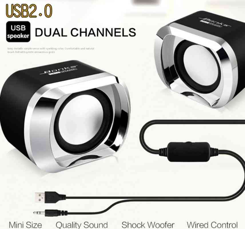 High Power Full Range Stereo Subwoofer And Pc Speaker, Portable Bass Music Dj Sound System