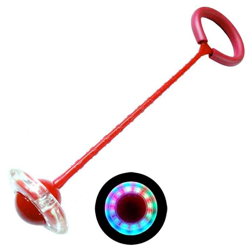 Children Led Flashing Jumping Rope Ball - Ankle Skip Jump Ropes Sports Swing Ball