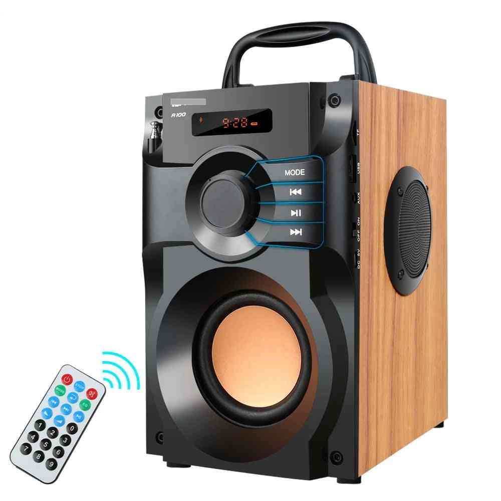 Portable Bluetooth Wireless Stereo Subwoofer Bass Speakers