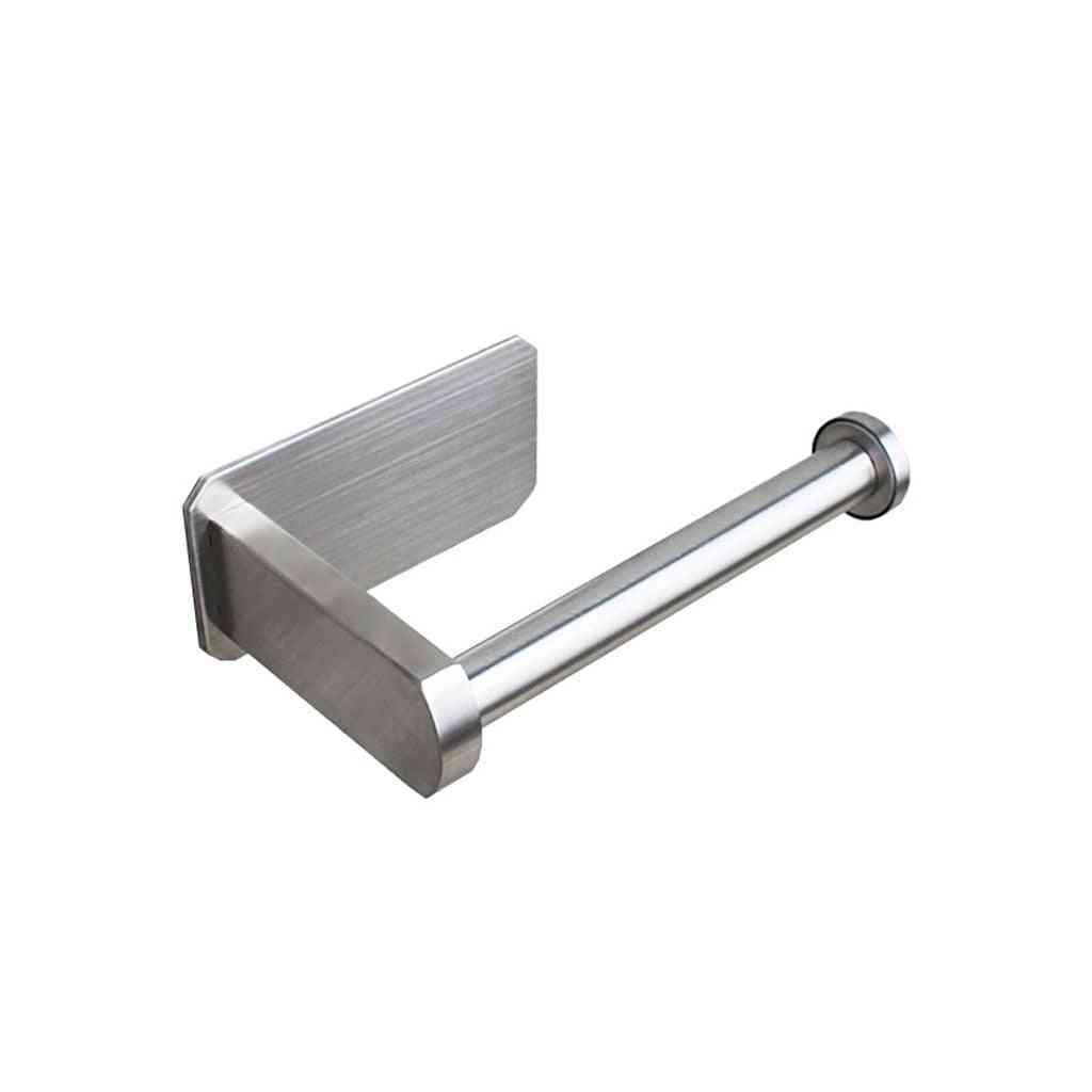 Self Adhesive  Stick On Wall Toilet Roll Holder