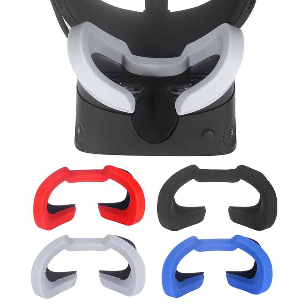 Oculus Rift S Soft Silicone Eye Mask Cover, Vr Headset Breathable Light Blocking Pad