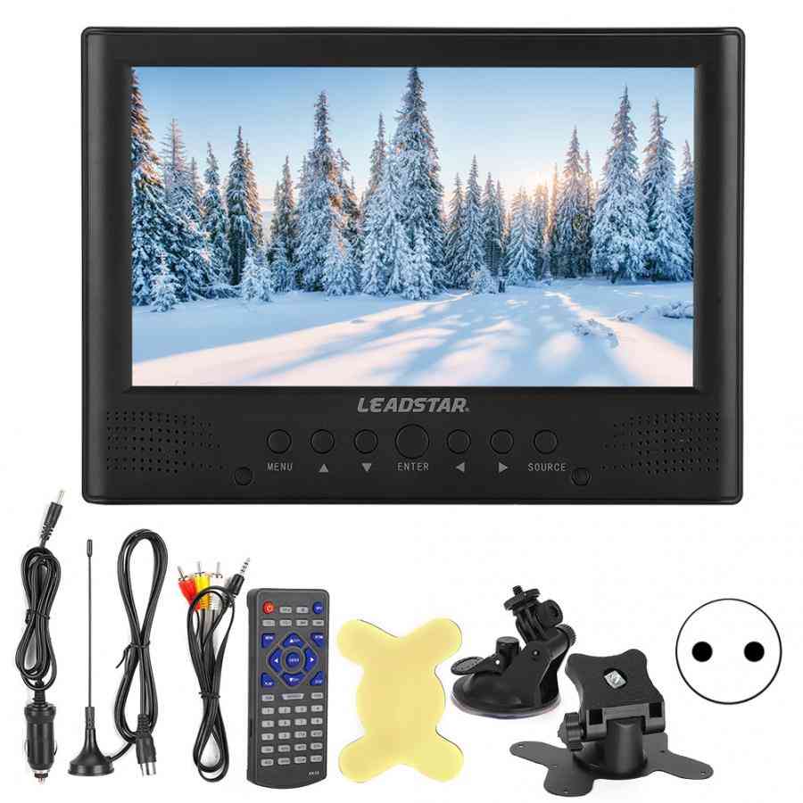 Digital Tv With Remote Controller - Car Led Portable Video Player
