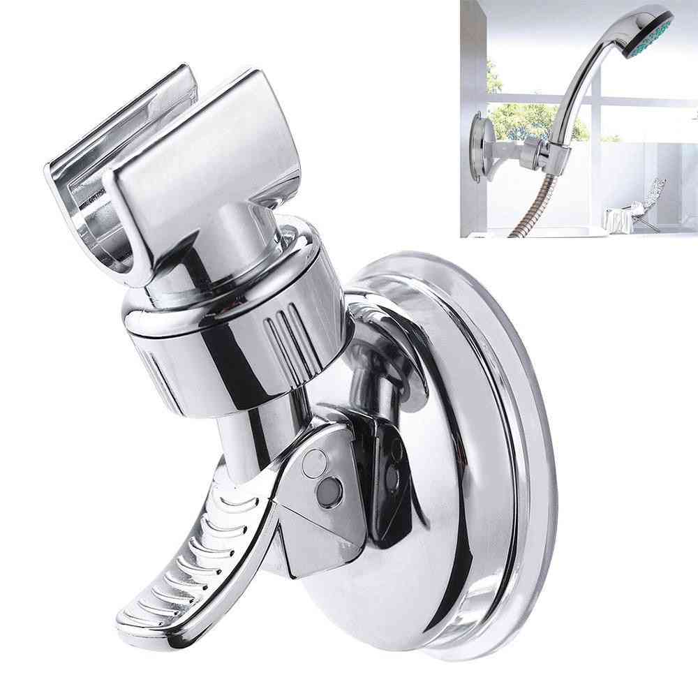 Wall Mount, Adjustable Shower Head Holder Bracket With Suction Cups