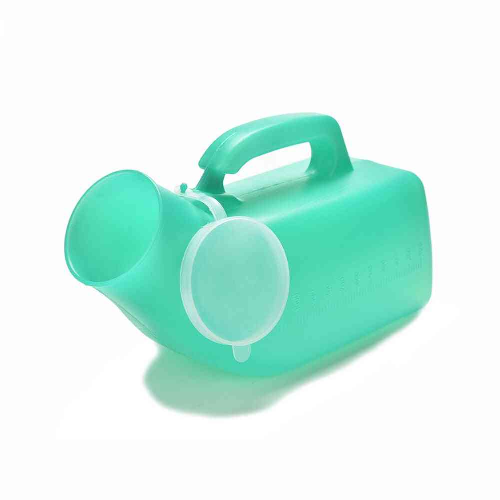 Plastic Handle Potty Portable Storage Outdoor Emergency Men Urinal Bottle