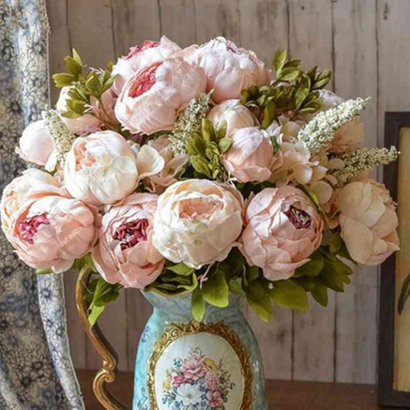 European Style, Artificial Flowers For Home, Wedding And Decoration