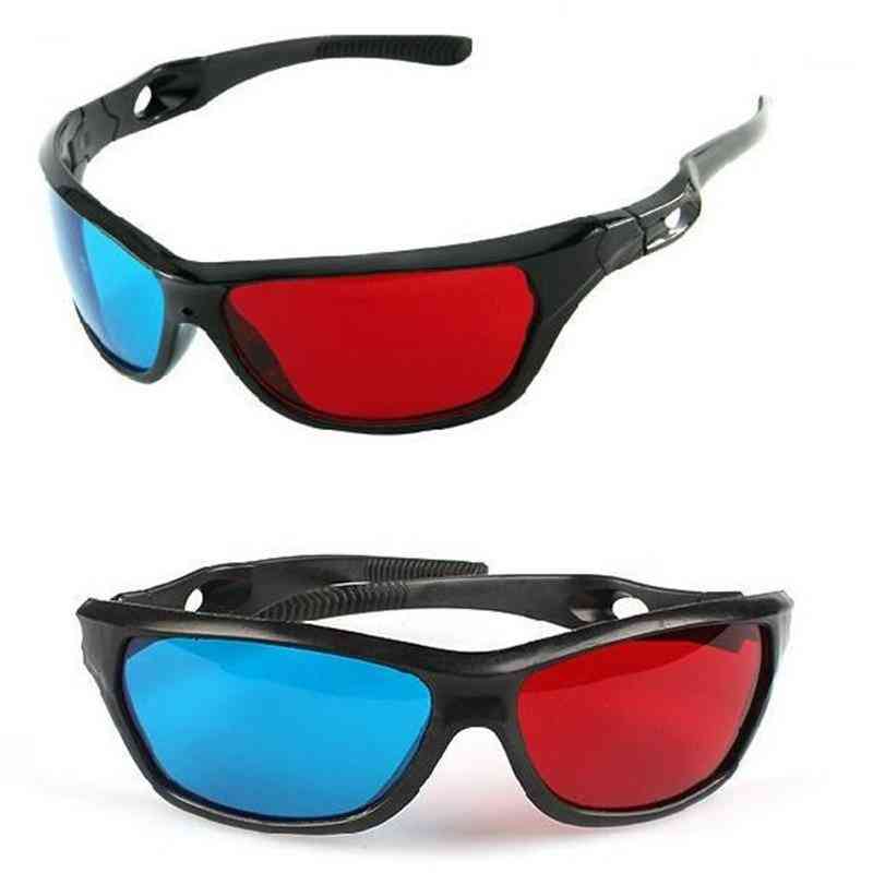 Universal 3d Glasses For Anaglyph Pictures And Vedios Games