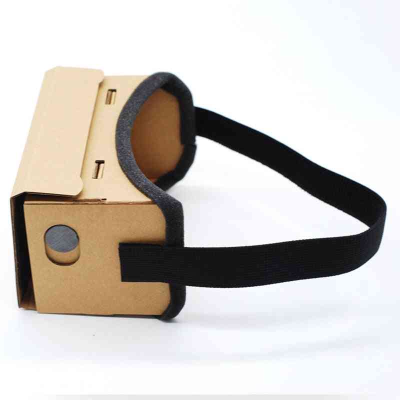 Google papbriller -3d briller vr box film til iphone 5 6 7 smartphones, vr headset til xiaomi -