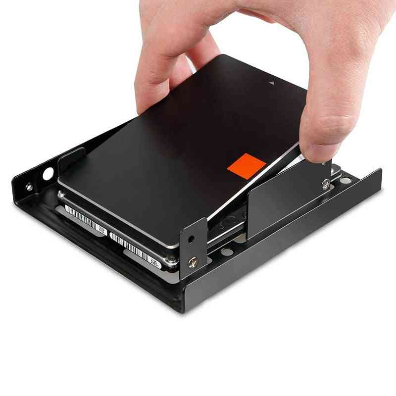 Double Layer, Ssd Metal Frame Kit- Adapter Bracket For Laptop Hard Driver