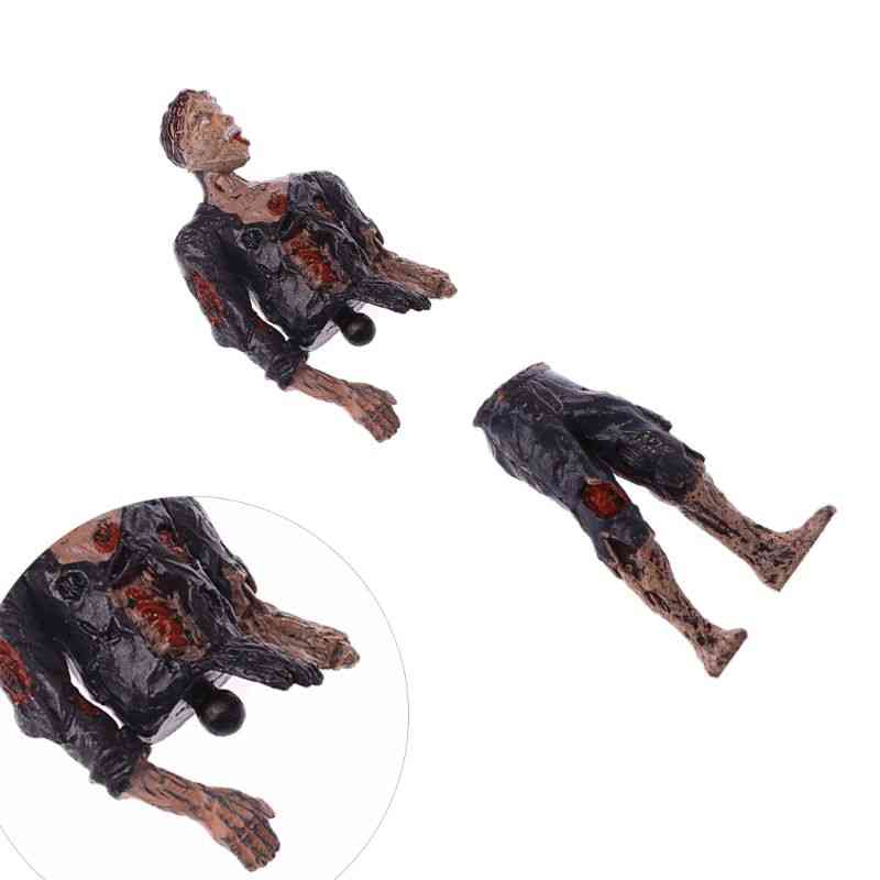 Chodiace mŕtvoly model teror zombie - bábiky akčných figúr