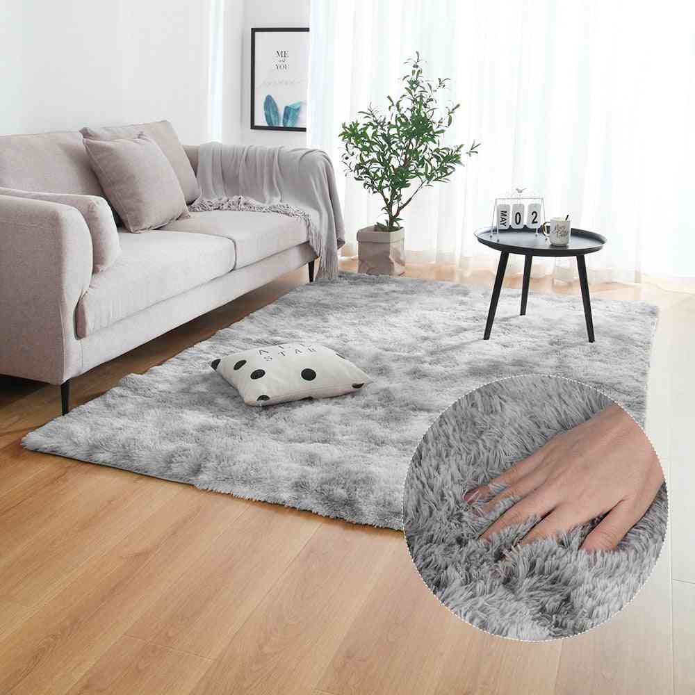 Modern Anti Slip Tie Dyeing Soft Carpets / Mats / Rugs For Living Room Or Bedroom (set-1)