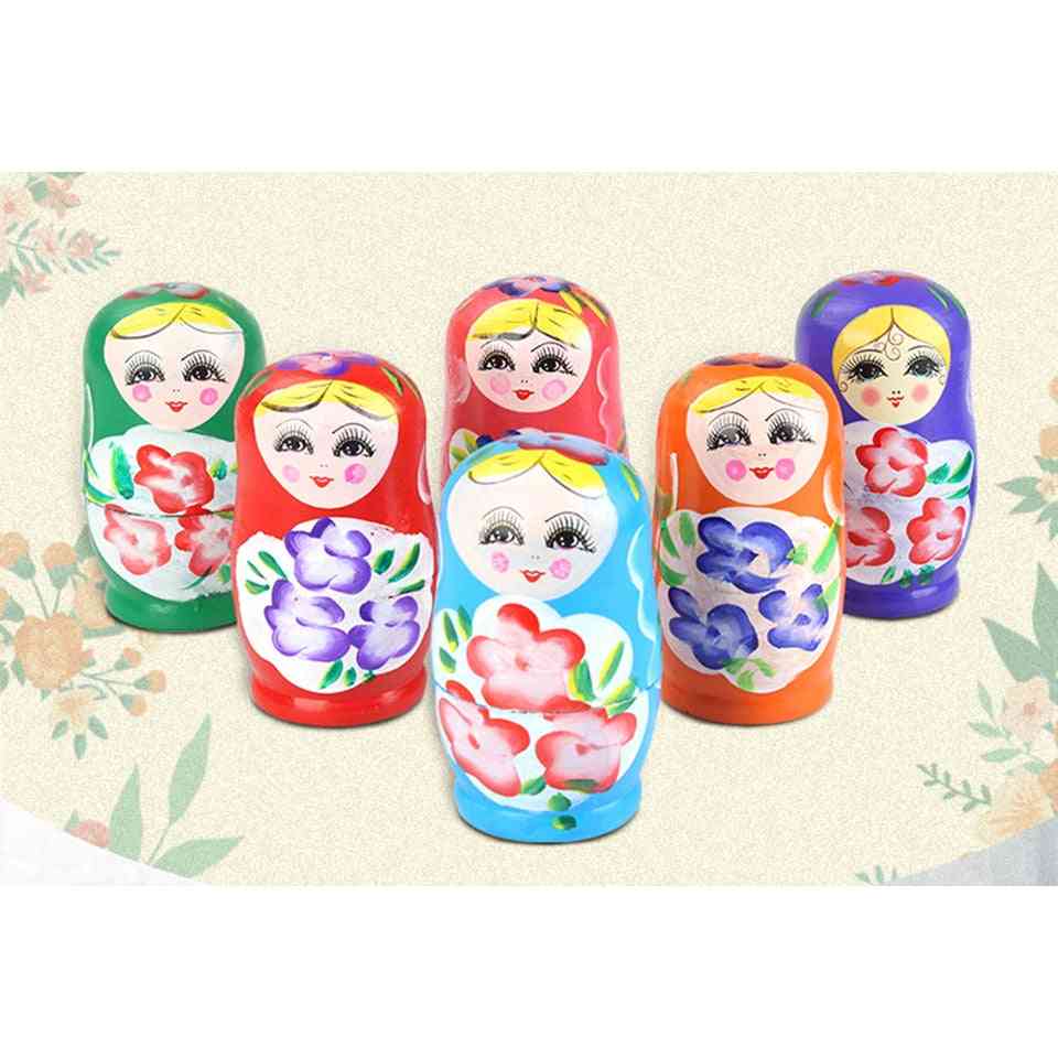Basswood Creative Nesting - Traditional Feature Ethnic Style Diy Dolls