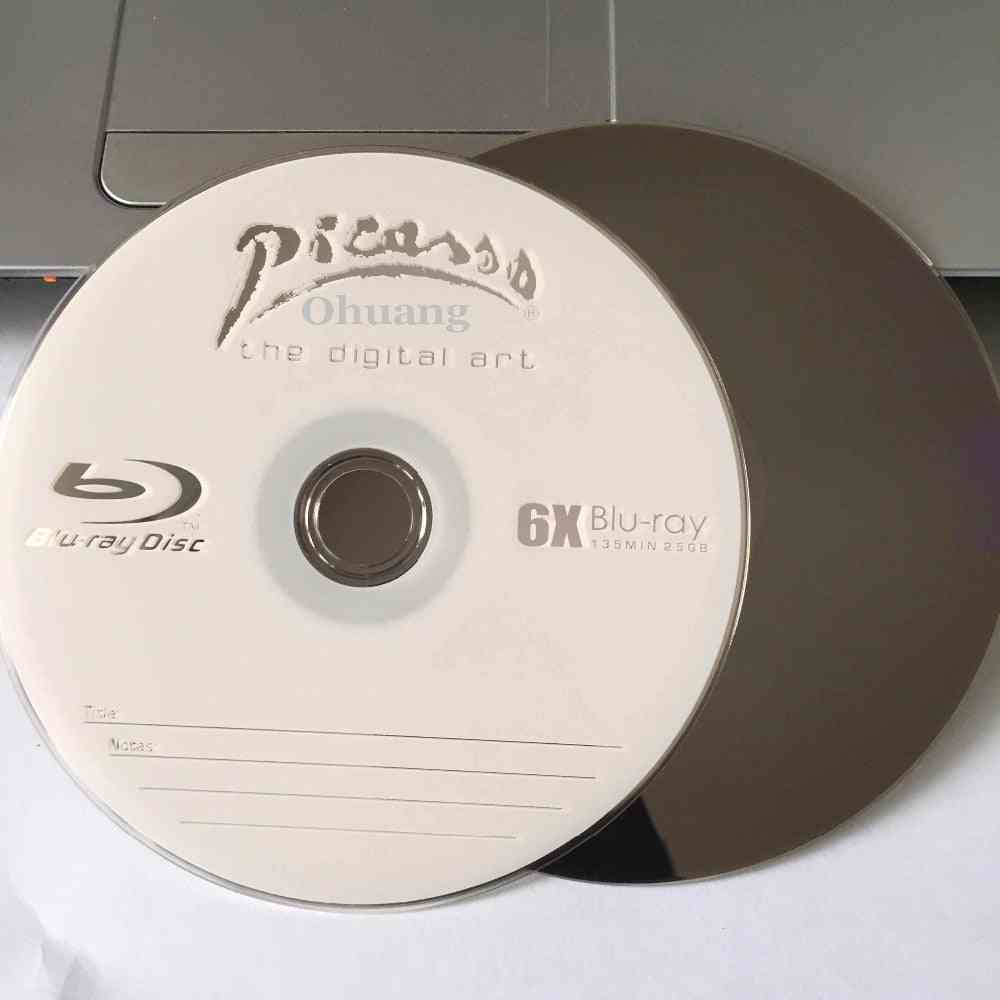 25 Gb Blank Printed, Multi-speed-storage Disks