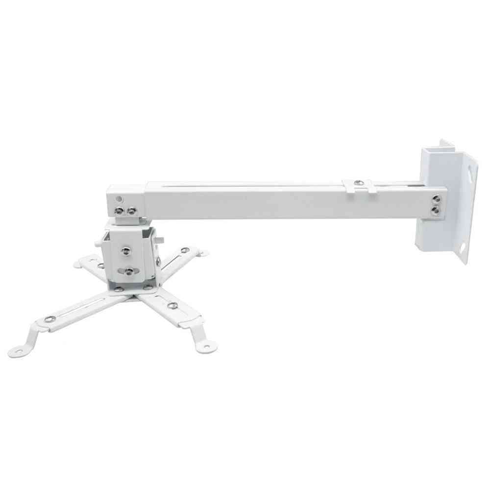 Projector beugels verstelbare plafondbelasting 15 kg, dak beugel hd projector mount standaard (wit) -