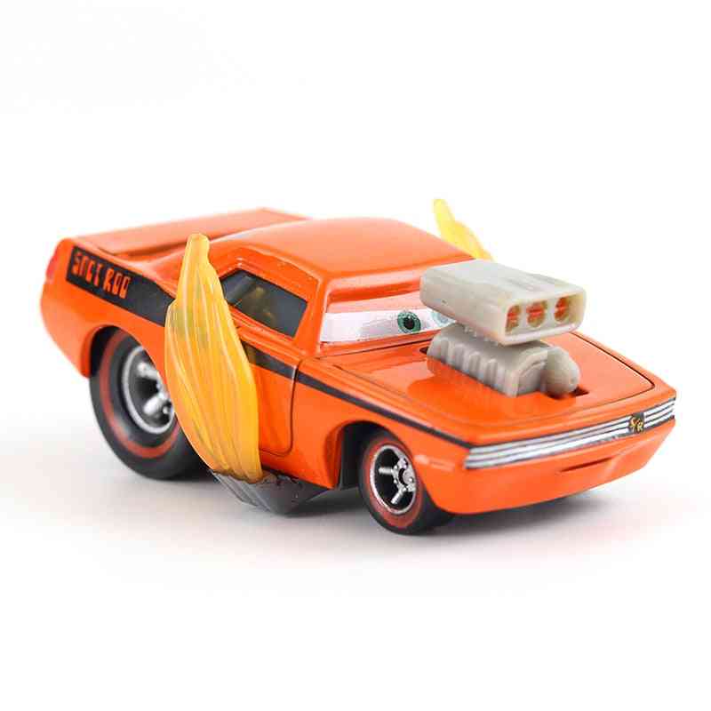 Cars disney pixar snot rod & dj & boost & wingo metal diecast toy car 1:55 solto - 1