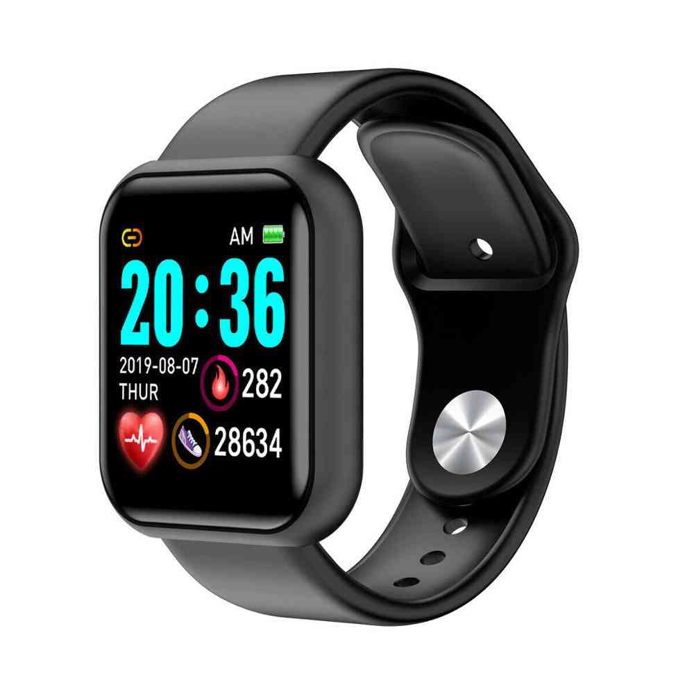 Men Smart Watch - Sport Bluetooth Wristband Blood Pressure Count And Monitoring Heart Rate Fitness Bracelet Tracker