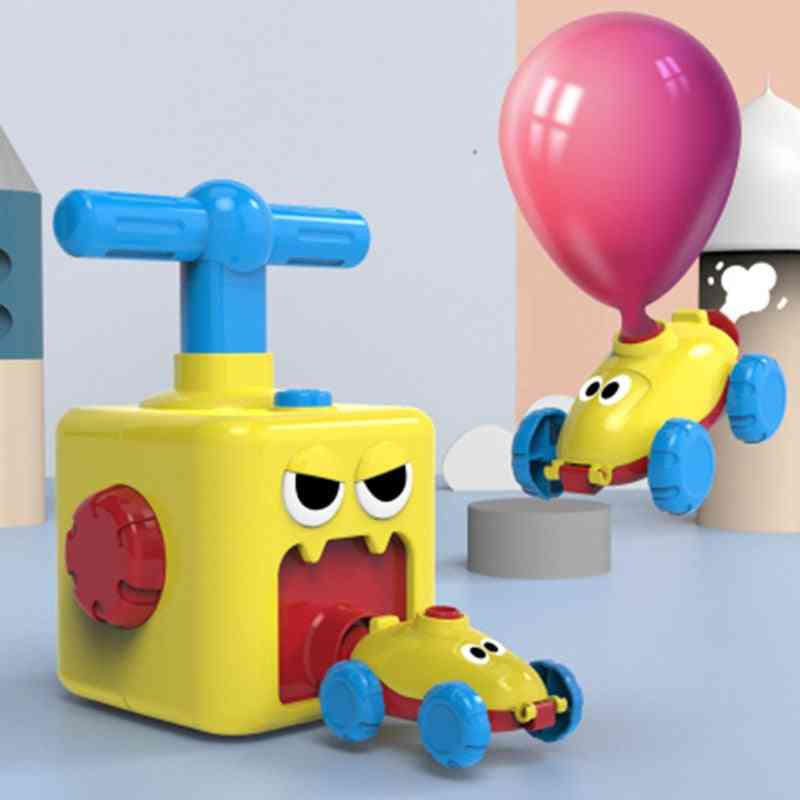Power Balloon Car Toy For With Inflatable Tube