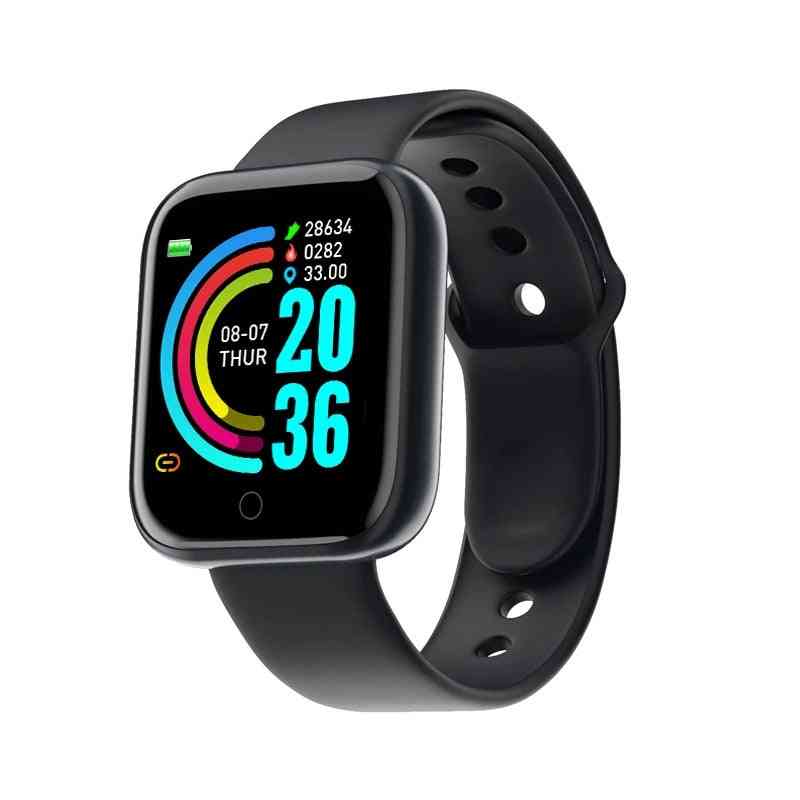 D20 smart-bracelets cardiofrequenzimetro relojes-inteligentes smartband per ios / android pulseira sleep monitor-watch - nero