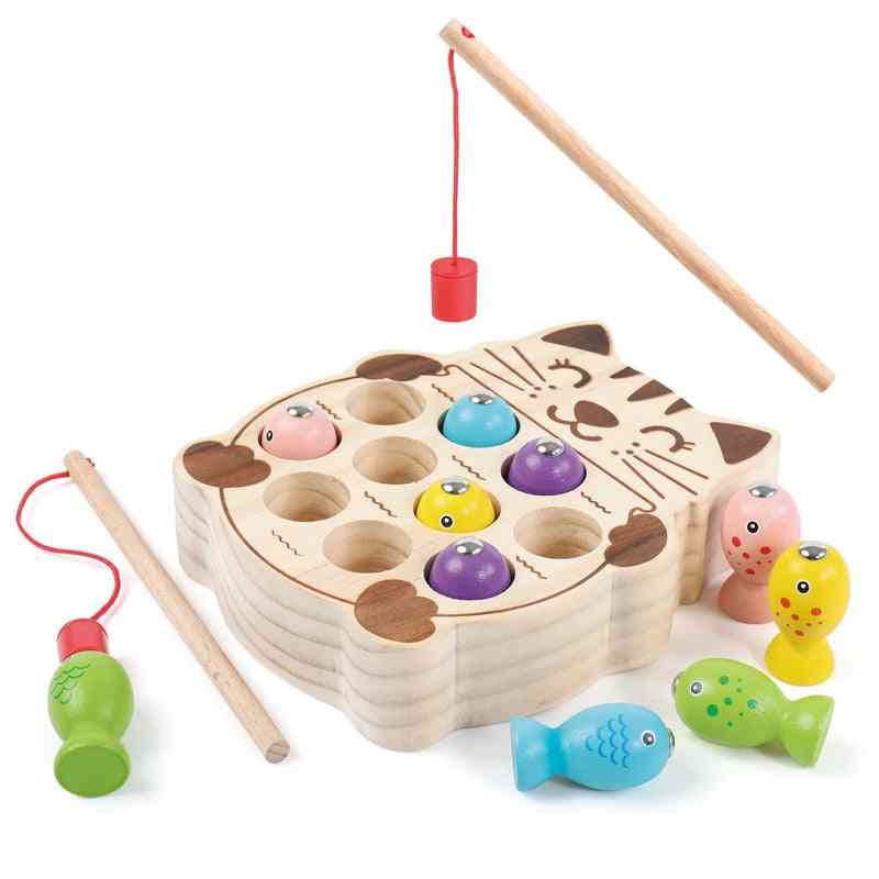 Magnetic Fishing Game - Baby Puzzle Early Education Teaching Toy