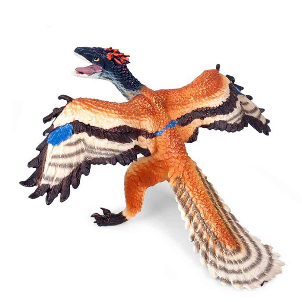 Høj simulering archaeopteryx dinosaur gamle dyremodel skrivebord indretning børn legetøj -