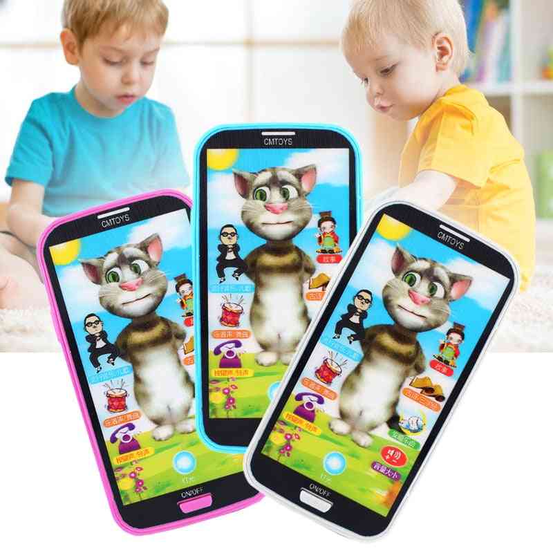Jouet de téléphone portable pour bébé domestique - téléphone portable d'apprentissage éducatif, machine à musique -