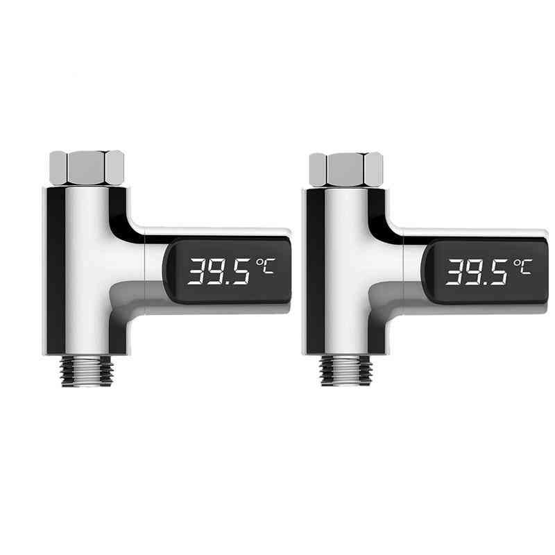 LED цифров термометър за душ за наблюдение на температурата на водата