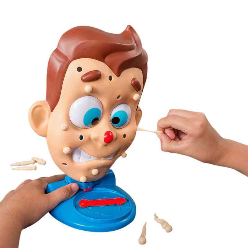 Simulate Face Shape Squeeze Acne Toy - Popping Pimple Parent Child Board Game