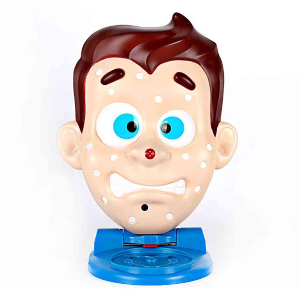 Simulate Face Shape Squeeze Acne Toy - Popping Pimple Parent Child Board Game