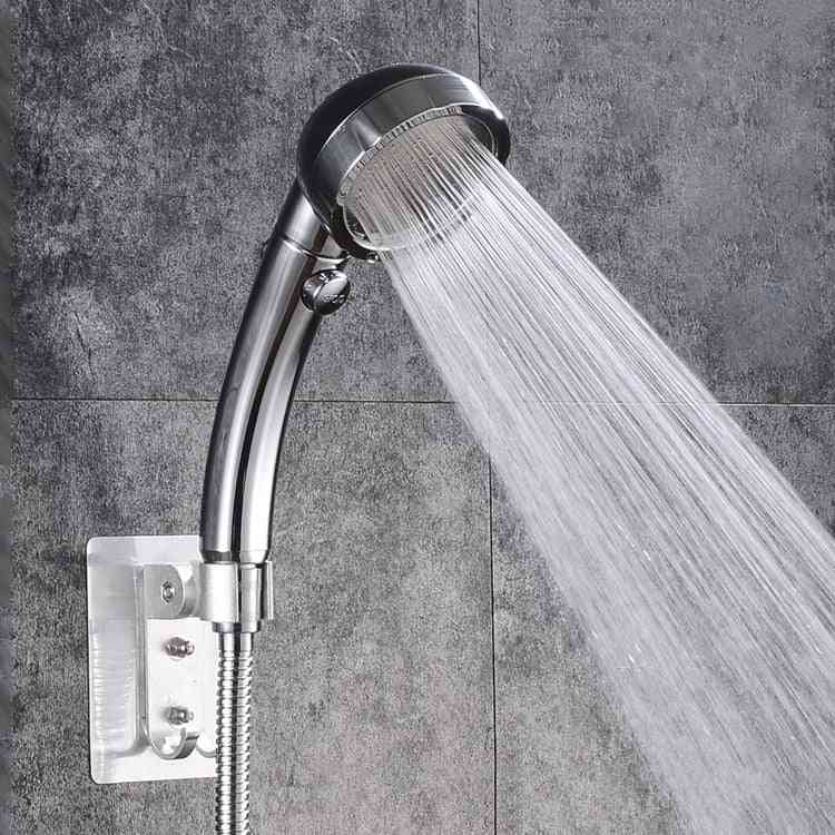 Hand Held Booster Shower Head With Filter Spray