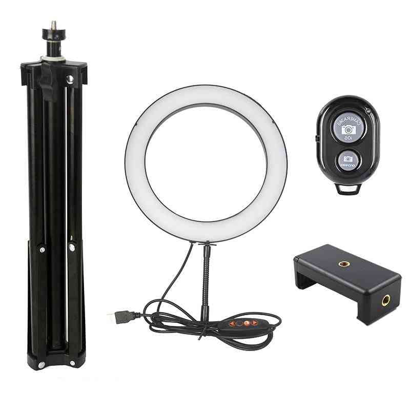 Camera Ringlight And Tripod Stand Kit