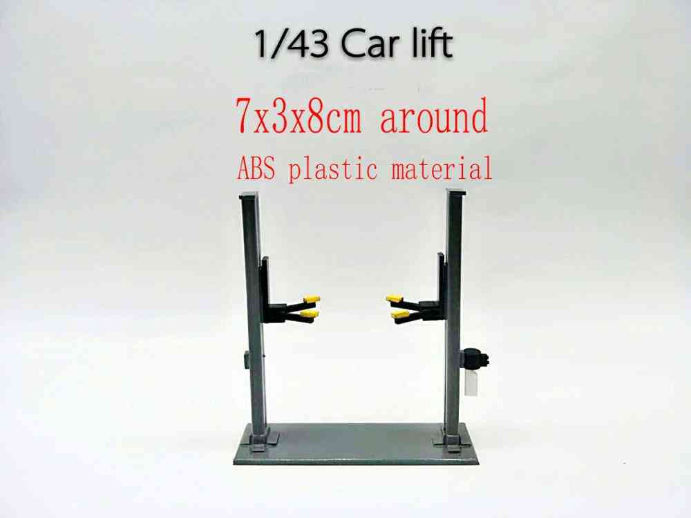 1/43 Abs Material, Lift Maintenance Scene Garage Props Model Toy For Kids