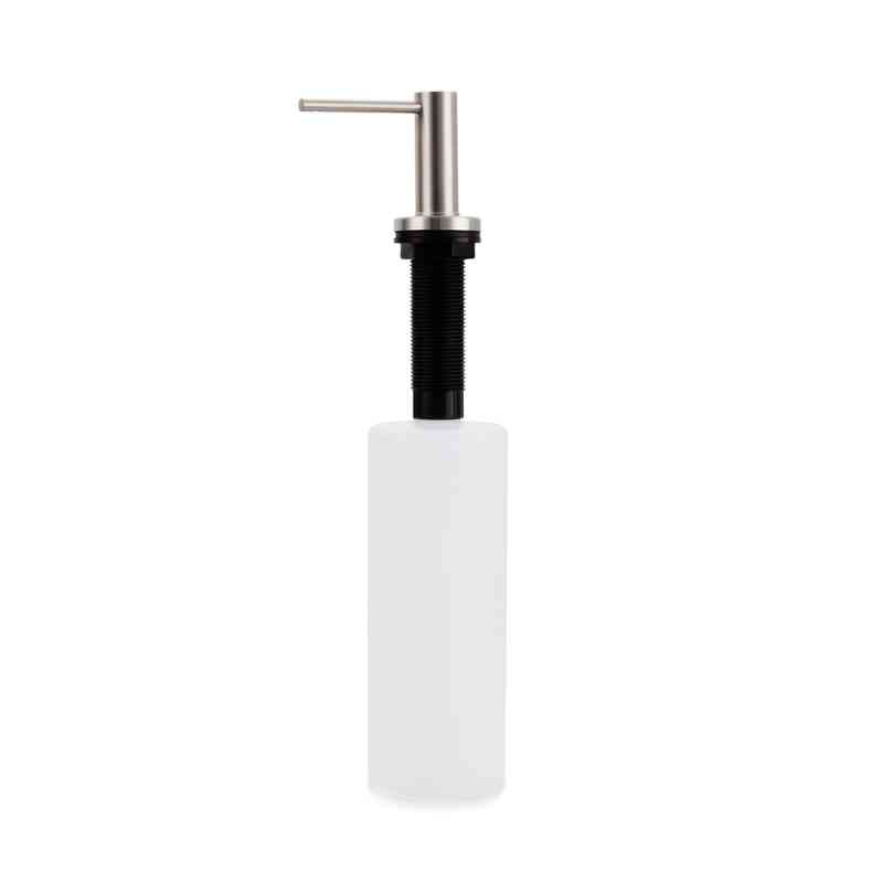 Liquid Soap Dispenser - Stainless Steel Head And Abs Bottle