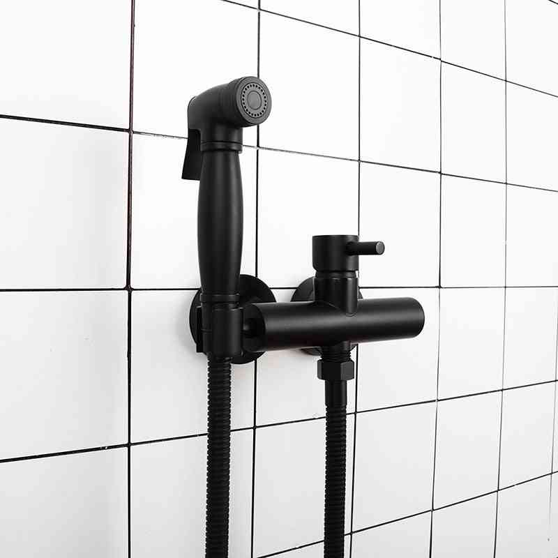 Bathroom Toilet Bidet Faucet - Flusher Sprayer Kit