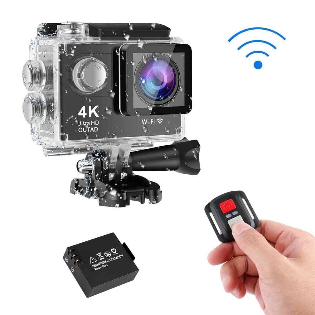 4K Ultra HD WIFI 30m Wodoodporna kamera akcji -2 LTP Kamera sportowa LCD 12.0 MP 170 Kąt obiektywu Wyjście HDMI Kompaktowy typ UK -