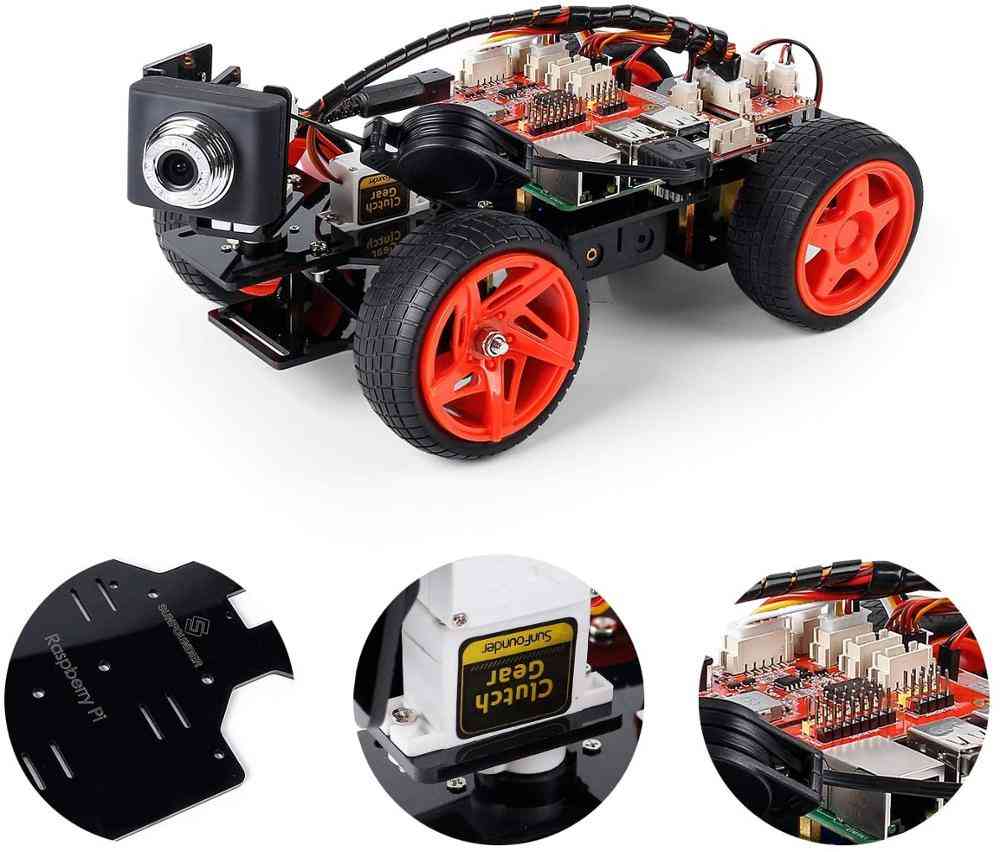 Graphical Visual Programming, Remote Control Electronic Toy With Camera