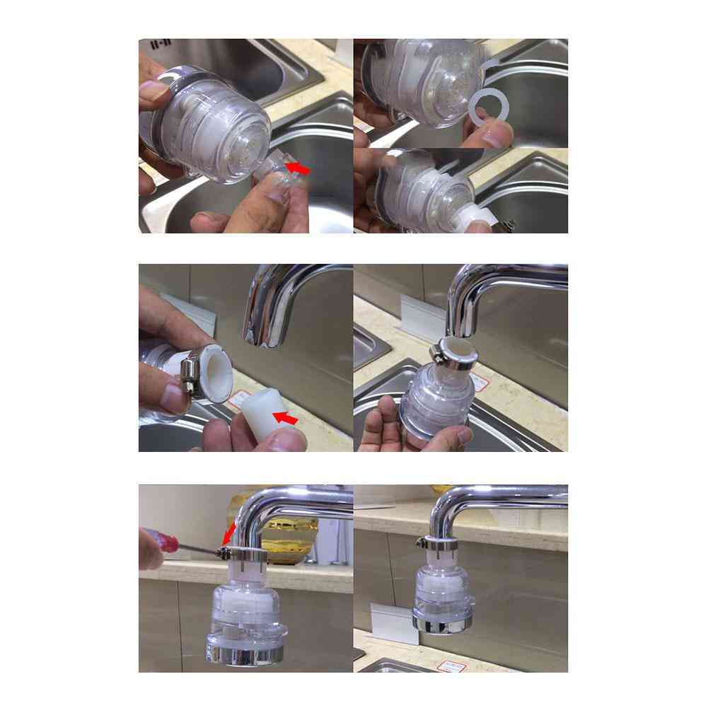 Meter Mall Anti Splash Faucet Filter Tip Sprayer Tap
