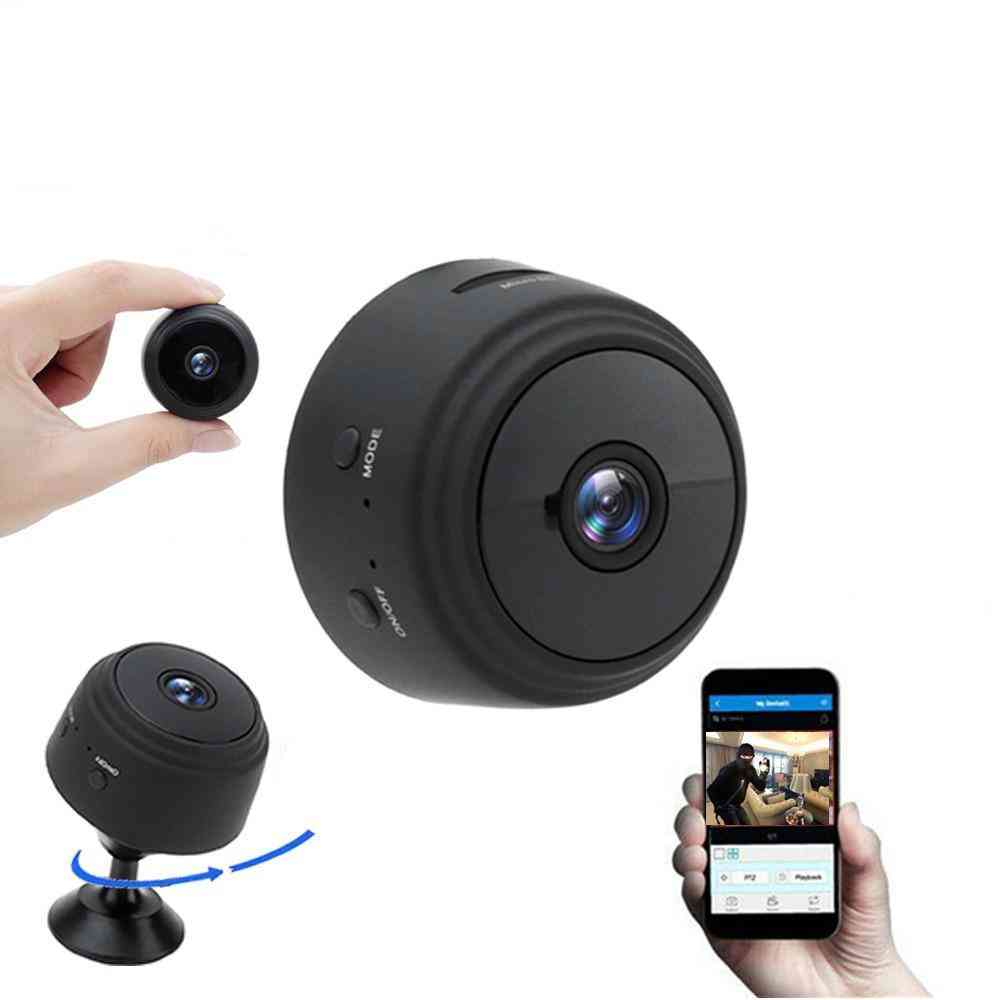 A9 1080p Wifi Mini Camera - Home Security P2p Wifi And Remote Monitor Phone App