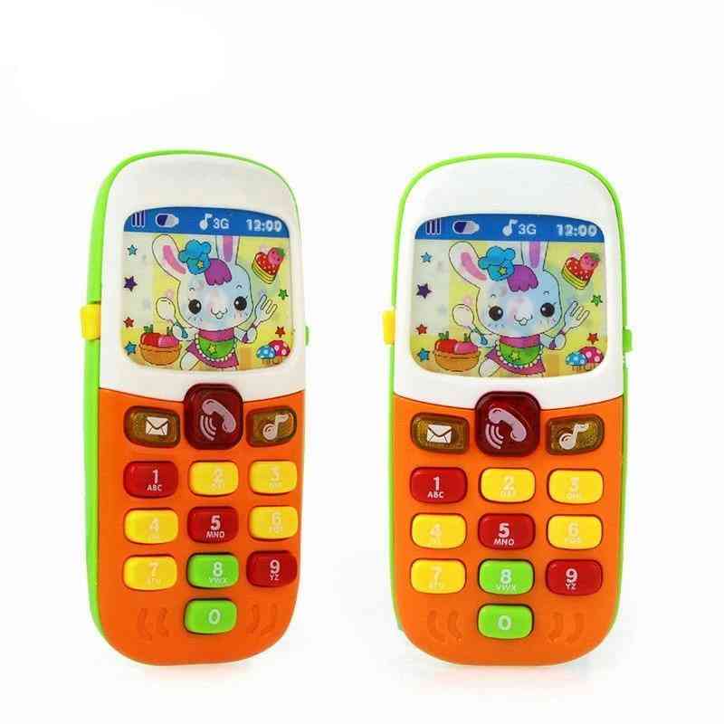 Kinder Baby Handy pädagogisches Lernen & Musik Sound Maschine Spielzeug für Kinder (zufällig Farbe) -