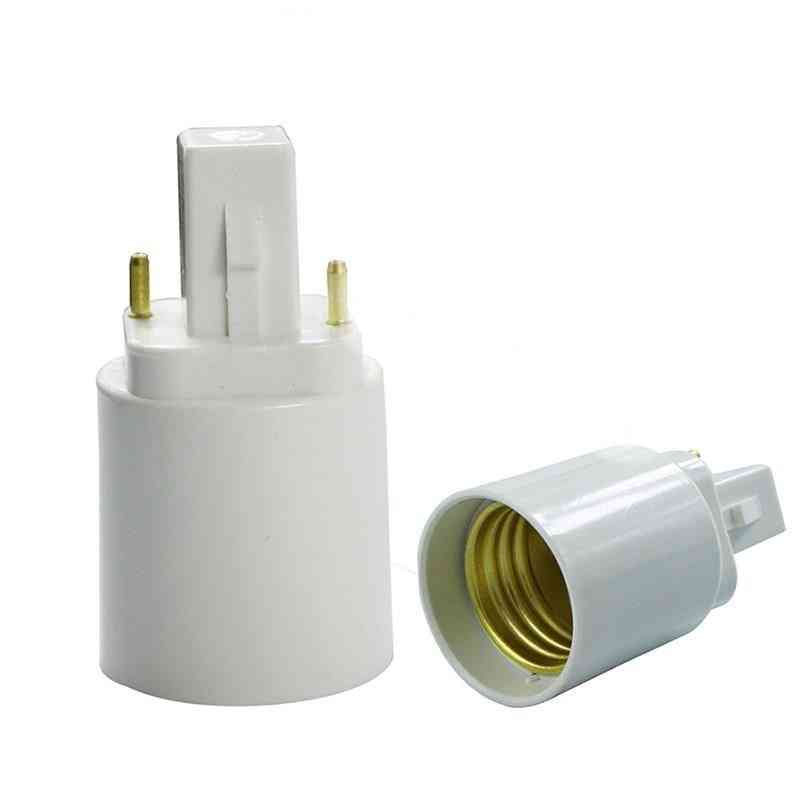G24 To E27 Adapter Converter For Led/ Halogen / Cfl Light Bulb Lamp