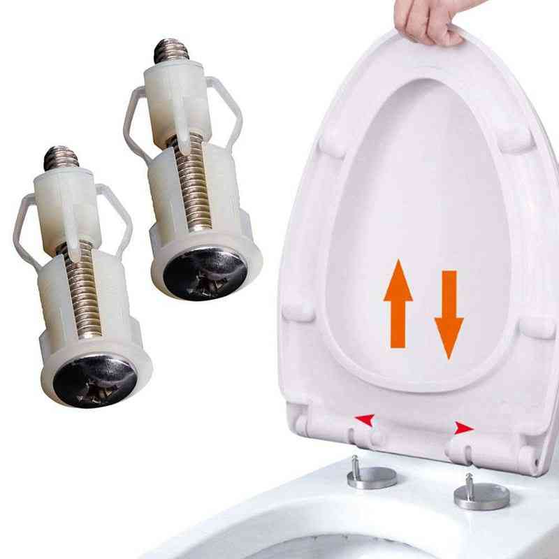 Universal Replacement Toilet Seat Hinge Screw Set