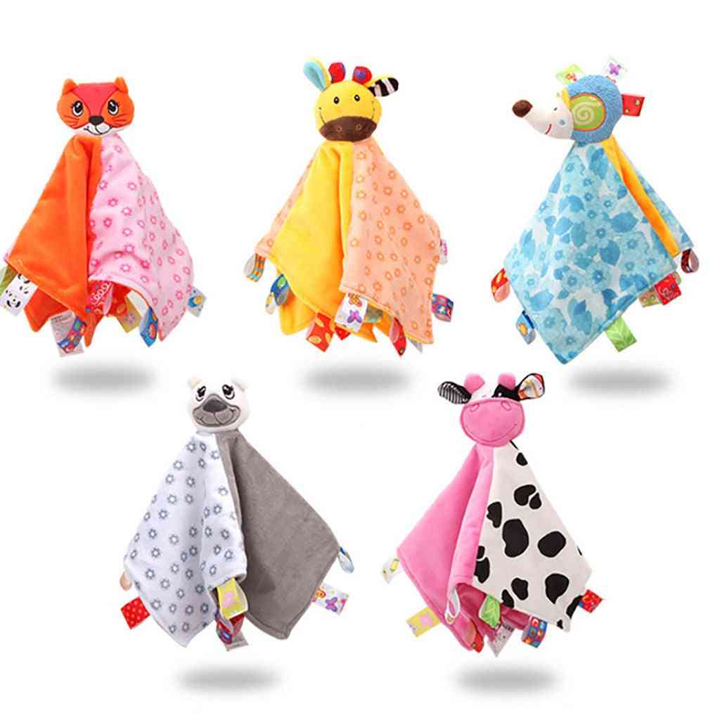 Soft Animal Puppet - Comforter, Blanket, Stress Relief Toy