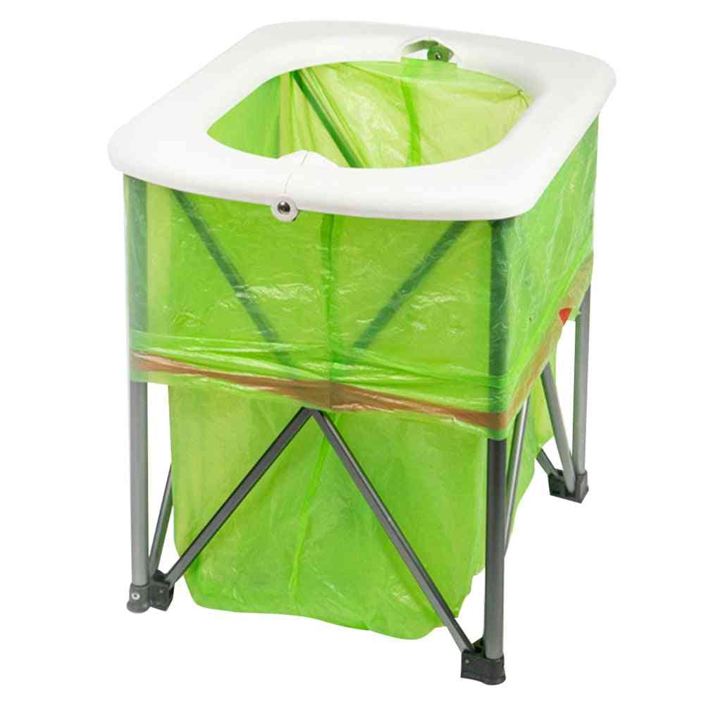 Outdoor Emergency Portable Toilet, Foldable