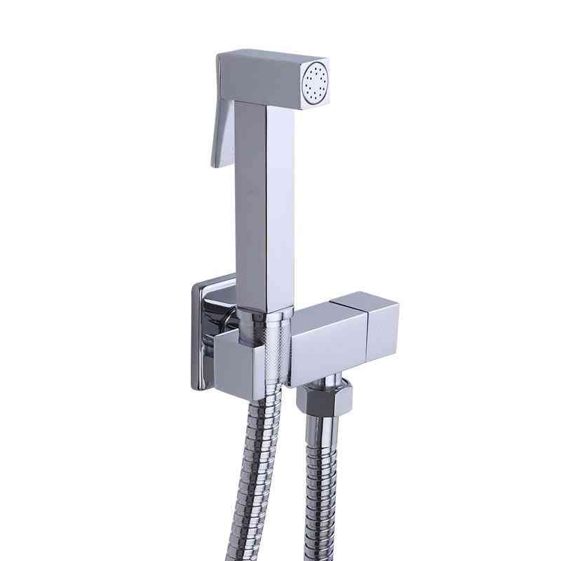 1 Set Of Square/round Shaped-wall Mounted Bidet Faucet