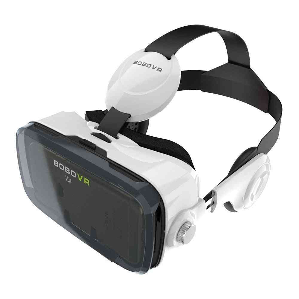 Virtual reality 3d vr-briller, original bobo vr z4 / bobo vr z4 mini pap vr box 2.0 til 4.0-6.0 tommer smartphone - z4-wh