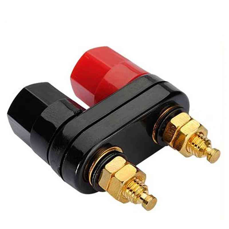 Banana Plugs, Couple Terminals Connector For Speaker Amplifier