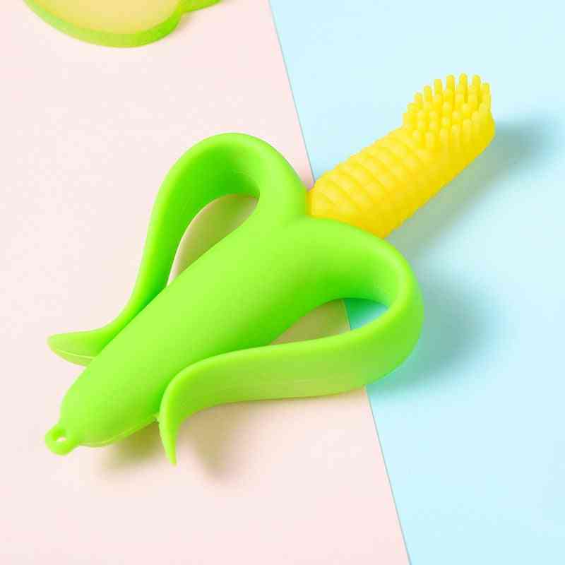 Baby Training Silicone Toothbrush-corn Design